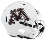 Minnesota Golden Gophers White Full Size Speed Rep Helmet Un-signed