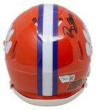 DJ Uiagalelei Signed Clemson Tigers Speed Mini Helmet (Fanatics) Sophmore Q.B.