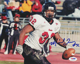 Michael Turner Autographed 8x10 Photo Northern Illinois Huskies PSA/DNA #S35564