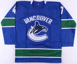 Sven Baertschi Signed Canucks Jersey (Beckett COA) Vancouver Left Winger