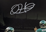 Jalen Hurts Signed Philadelphia Eagles 11x14 Vs Chargers Football Photo JSA