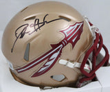 Deion Sanders Autographed Florida State Speed Mini Helmet-Beckett W Hologram