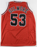 Artis Gilmore Signed Chicago Bulls Jersey (RSA Hologram) 6xNBA All Star HOF