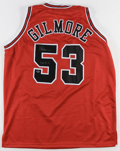 Artis Gilmore Signed Chicago Bulls Jersey (RSA Hologram) 6xNBA All Star HOF