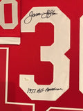 FRAMED JAMES LOFTON AUTOGRAPHED SIGNED INSCR STANFORD CARDINALS JERSEY JSA COA