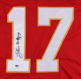 Steve DeBerg Signed Kansas City Chiefs Jersey (RSA Holo) over 34,000 Passing Yds