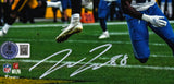 Pat Freiermuth Autographed Steelers 8x10 Catch Photo - Beckett W Hologram *White