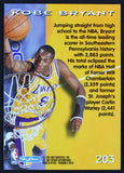 Lakers Kobe Bryant Authentic Signed 1996 Skybox Premium #203 Rookie Card JSA