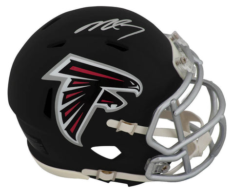 Michael Vick Signed Falcons (Current) Riddell Speed Mini Helmet - (SCHWARTZ COA)