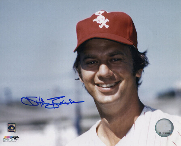 Stan Bahnsen Signed White Sox Close Up 8x10 Photo - (SCHWARTZ COA)