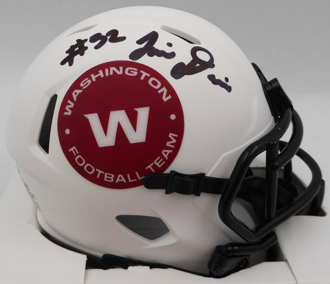 Jamin Davis Autographed Lunar Mini Helmet Washington Football Team Fanatics