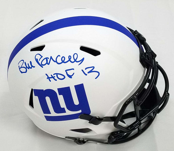 Bill Parcells Signed NY Giants Lunar Eclipse Replica Helmet W/ HOF 13 Beckett