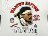 Bears Walter Payton Autographed Framed White Hall Of Fame Shirt PSA/DNA #AG04486