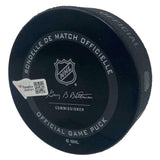 LEON DRAISAITL Autographed Oilers 2022 NHL All Star Game Puck FANATICS