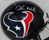 Deshaun Watson Signed Houston Texans F/S ProLine Helmet- Beckett Auth *White