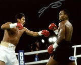 SUGAR RAY LEONARD AUTOGRAPHED 8X10 PHOTO VS. ROBERTO DURAN BECKETT BAS 178117