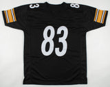 Heath Miller Signed Pittsburgh Steelers Jersey (Beckett) 2xPro Bowl Tight End