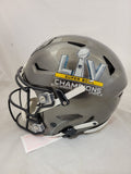 TOM BRADY SIGNED TAMPA BAY BUCCANEERS SUPER BOWL SPEEDFLEX HELMET FANATICS LOA