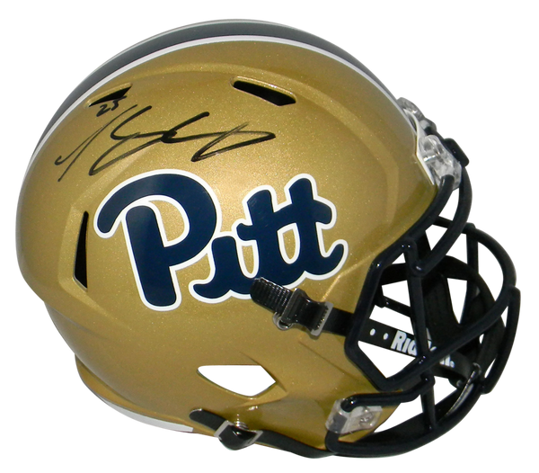 LESEAN McCOY SIGNED PITTSBURGH PITT PANTHERS FULL SIZE SPEED HELMET JSA