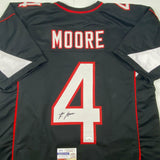 Autographed/Signed Rondale Moore Arizona Black Football Jersey JSA COA