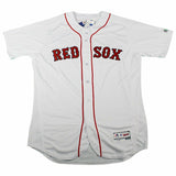 J.D. MARTINEZ Autographed Boston Red Sox Authentic Home Jersey STEINER