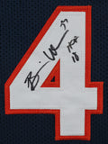 Monsters Of The Midway (3) Butkus, Singletary +1 Signed Navy Framed Jersey BAS