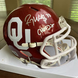 Roy Williams Autographed Signed Oklahoma Sooners Mini Helmet CHOF 22 Beckett