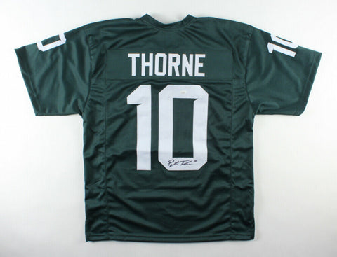 Payton Thorne Signed Michigan State Spartans Jersey (JSA Holo) 2021 Starting Q.B