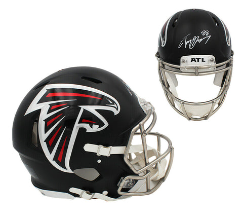 Tony Gonzalez Signed Atlanta Falcons Speed Authentic NFL Helmet