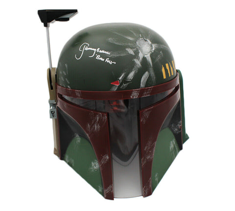 Jeremy Bulloch Signed Star Wars Deluxe Edition Boba Fett Mask