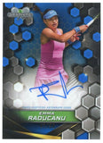 2024 Topps Graphite Tennis Emma Raducanu Auto Blue Refractor /50 #GS-ERU