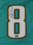 Mark Brunell Signed Jacksonville Custom Teal Jersey