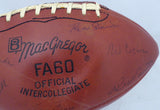 1963 Packers Autographed Football 48 Sigs Vince Lombardi & Starr Beckett A52079