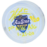 JORDAN BINNINGTON Signed "1st ASG" Game Used Ice Crystal Puck FANATICS LE 20