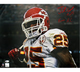 Jamaal Charles Signed Kansas City Chiefs Unframed 16x20 Photo - From KC Insc