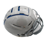 Barry Sanders Signed Detroit Lions Speed Schutt F7 Gray NFL Helmet