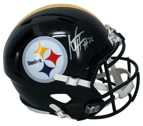 Najee Harris Autographed Pittsburgh Steelers Full Size Speed Helmet Fanatics