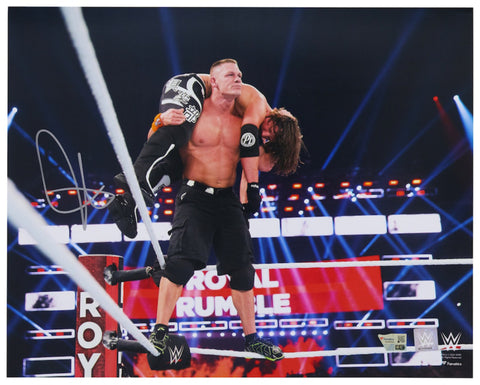 John Cena Autographed "Top Rope Attitude Adj." 16" x 20" Photo Fanatics