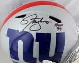 Lawrence Taylor Autographed NY Giants F/S AMP Speed Helmet w/ HOF - JSA W Auth