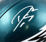 Darius Slay Autographed Philadelphia Eagles Mini Helmet- Beckett W Hologram