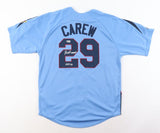 Rod Carew Signed Minnesota Twins Jersey Insc "HOF 91" (Beckett) 18x All Star