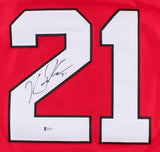 Kyle Palmieri Signed Devils Jersey (Beckett ) 26th Overall pick 2009 NHL Draft