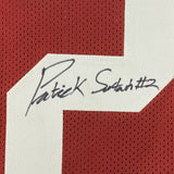 Autographed/Signed PATRICK SURTAIN II Alabama Red College Jersey JSA COA Auto