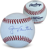 Jason Varitek Autographed MLB Signed Baseball JSA COA With UV Display Case