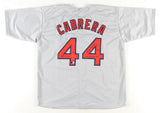 Orlando Cabrera Signed Red Sox Jersey "Curse Reversed & 2004 WS Champs" Beckett