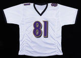 Anquan Boldin Signed Baltimore Ravens Jersey (JSA COA) All Pro Wide Receiver