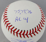 Jim Palmer Autographed Rawlings OML Baseball w/ 3 Inscriptions- JSA W Auth