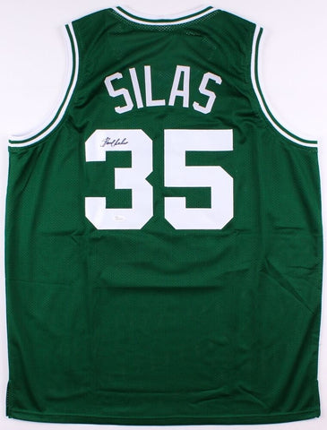 Paul Silas Signed Boston Celtics Nickname Jersey (JSA COA) "Ol' Grizzly Bear"