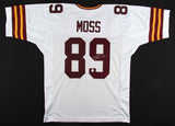 Santana Moss Signed Redskins Throwback Jersey (Gridiron Legends) Pro Bowl 2005