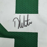 Framed Autographed/Signed Derrick White 35x39 Boston Green Basketball Jersey JSA